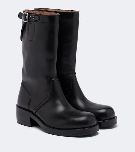 Dries Van Noten Botas biker de piel - Dries Van Noten - Modalova