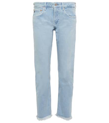 Girlfriend mid-rise cropped jeans - AG Jeans - Modalova