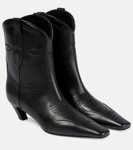 Khaite Dallas leather ankle boots - Khaite - Modalova