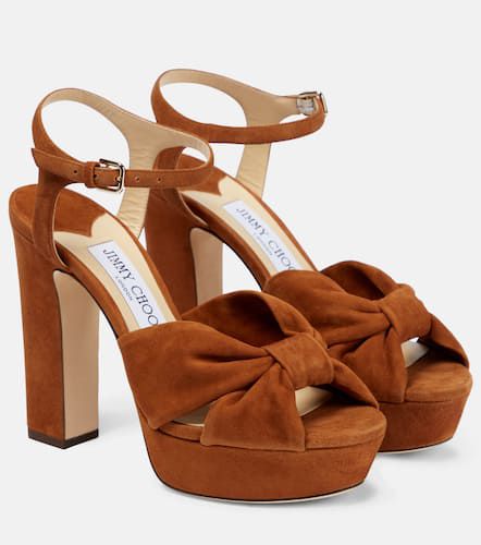 Heloise suede platform sandals - Jimmy Choo - Modalova