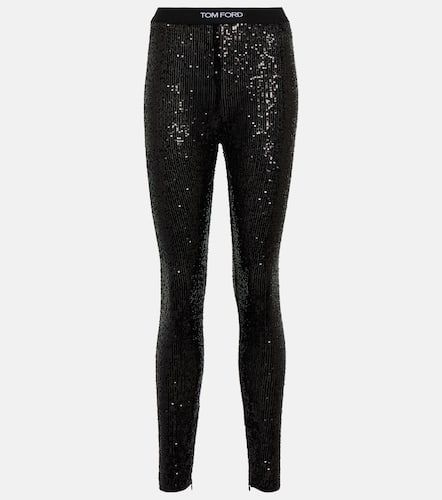 Tom Ford Leggings con lentejuelas - Tom Ford - Modalova