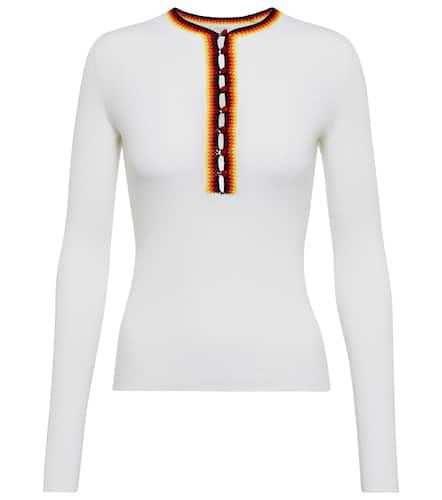 Meade half-buttoned wool sweater - Gabriela Hearst - Modalova