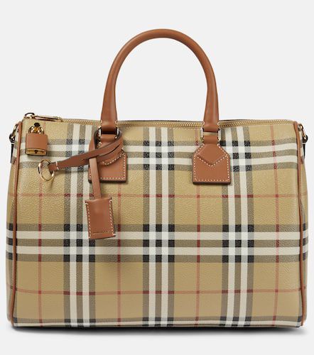 Borsa Check Medium in canvas - Burberry - Modalova