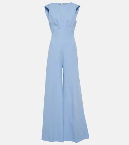 Jumpsuit flared Whitney in crêpe di lana - Emilia Wickstead - Modalova