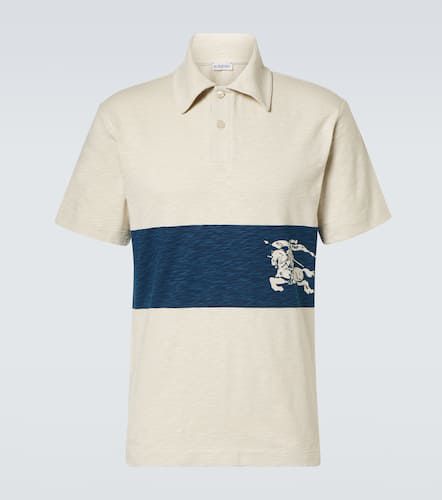 Burberry Polo de algodón con EKD - Burberry - Modalova