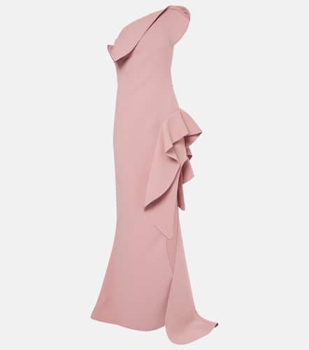 Provenance ruffled one-shoulder crÃªpe gown - Maticevski - Modalova