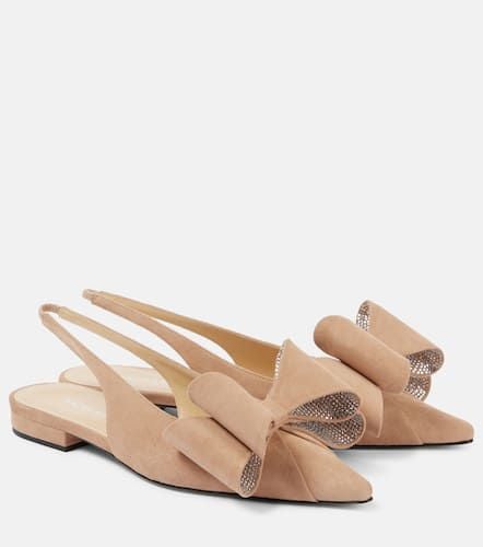 Slingback-Ballerinas Le Cadeau aus Veloursleder - Mach & Mach - Modalova