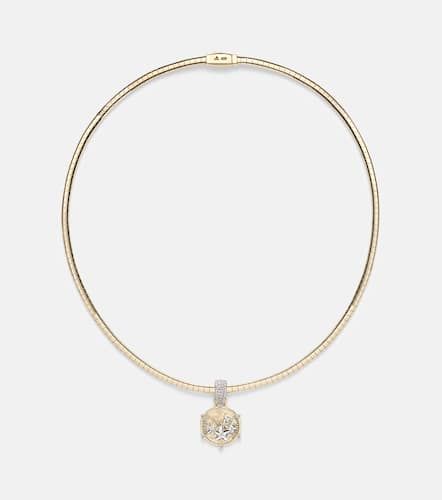 Kt necklace with diamonds - FoundRae - Modalova