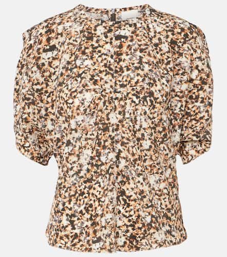 Blusa Karlita in misto seta con stampa - Isabel Marant - Modalova