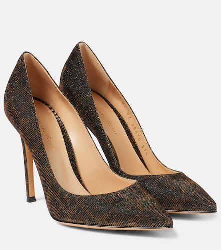 Gianvito 105 leopard-print pumps - Gianvito Rossi - Modalova