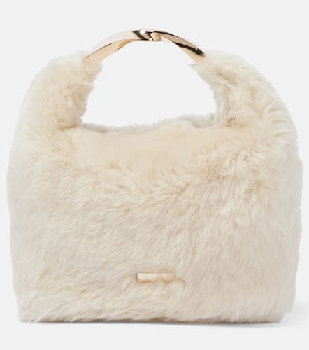 Borsa Twist Mini in shearling - Aquazzura - Modalova