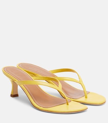 Staud Freja leather thong sandals - Staud - Modalova