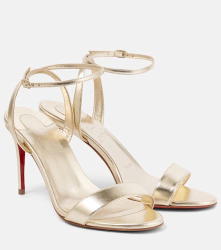 Sandalen Loubigirl 85 aus Metallic-Leder - Christian Louboutin - Modalova