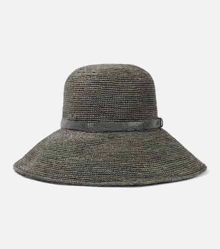 Verzierter Hut aus Stroh - Brunello Cucinelli - Modalova