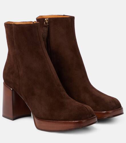 Tod's Ankle Boots aus Veloursleder - Tod's - Modalova