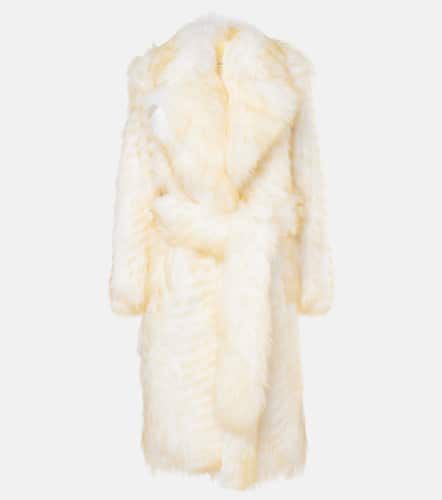 Cappotto a portafoglio in shearling - Jacques Wei - Modalova