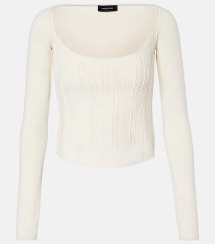 Mugler Top en maille - Mugler - Modalova