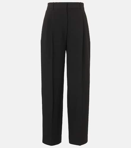 Lilas wool and linen-blend wide-leg pants - The Row - Modalova