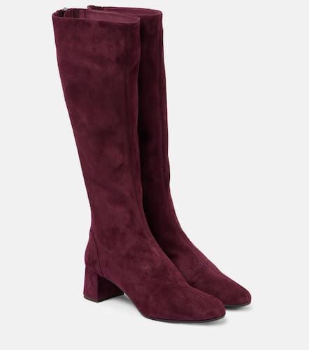 Saint Honore 50 suede knee-high boots - Aquazzura - Modalova