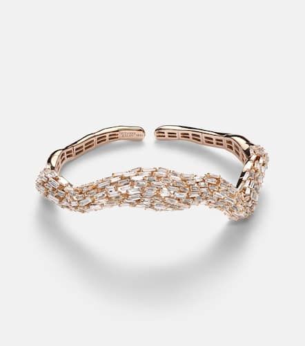 Kt rose bracelet with diamonds - Suzanne Kalan - Modalova