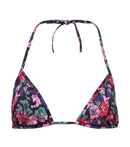 Shayla floral triangle bikini top - Marant Etoile - Modalova