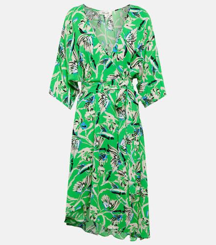 Eloise faux-wrap midi dress - Diane von Furstenberg - Modalova