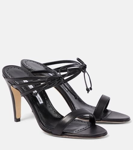 Sandalen Bomasan 90 aus Leder - Manolo Blahnik - Modalova