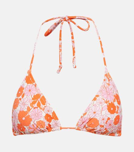 Top bikini Scrunchie con stampa - Reina Olga - Modalova