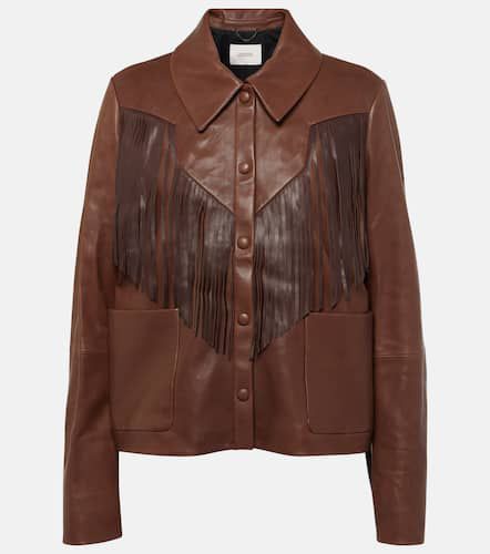 Sleek Statement fringed leather jacket - Dorothee Schumacher - Modalova