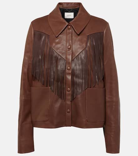 Sleek Statement fringed leather jacket - Dorothee Schumacher - Modalova