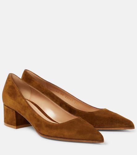 Gianvito Rossi Piper 45 suede pumps - Gianvito Rossi - Modalova