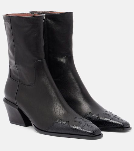 Bettina leather cowboy boots - Paris Texas - Modalova