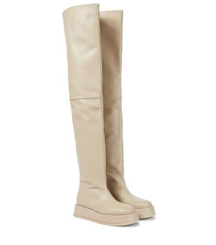 GIA/RHW Overknee-Stiefel Rosie 10 aus Lederimitat - Gia Borghini - Modalova