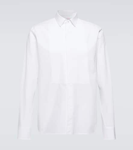Camisa de algodón plisada - Valentino - Modalova