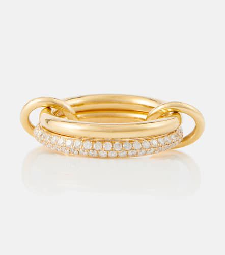 Ring Virgo aus 18kt Gelbgold mit Diamanten - Spinelli Kilcollin - Modalova