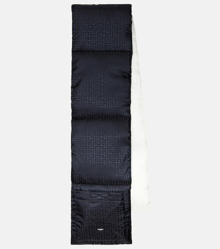 Balmain Padded monogram scarf - Balmain - Modalova