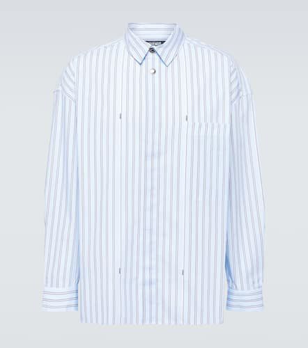 La Chemise Manches Longue striped cotton shirt - Jacquemus - Modalova