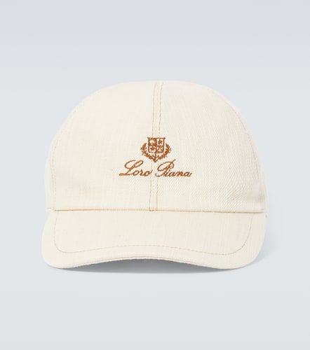 My cotton piquÃ© baseball cap - Loro Piana - Modalova