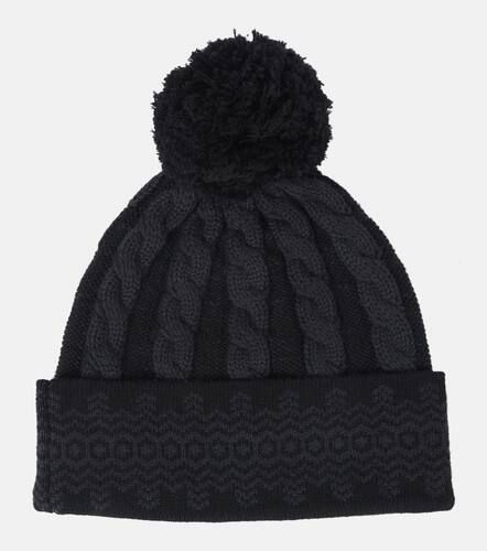 Gorro trenzado Bobble de lana - Perfect Moment - Modalova