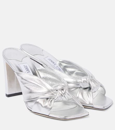 Avenue 85 metallic leather mules - Jimmy Choo - Modalova