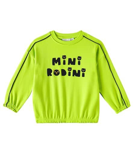 Mini Rodini Cats cotton sweatshirt - Mini Rodini - Modalova