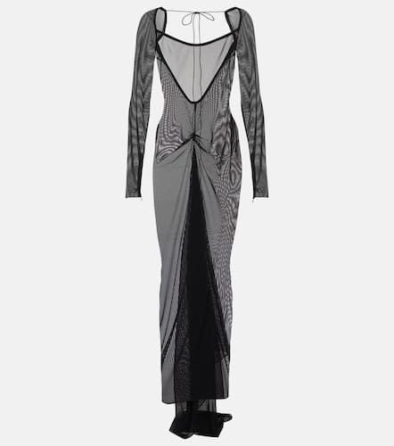 Robe aus transparentem Mesh - LaQuan Smith - Modalova