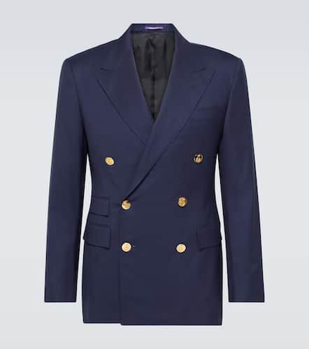 Blazer cruzado Gregory de lana - Ralph Lauren Purple Label - Modalova