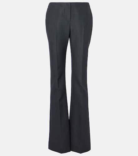 High-Rise Bootcut-Hose aus Wolle - Alexander McQueen - Modalova