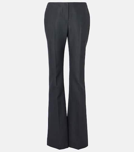 High-Rise Bootcut-Hose aus Wolle - McQueen - Modalova