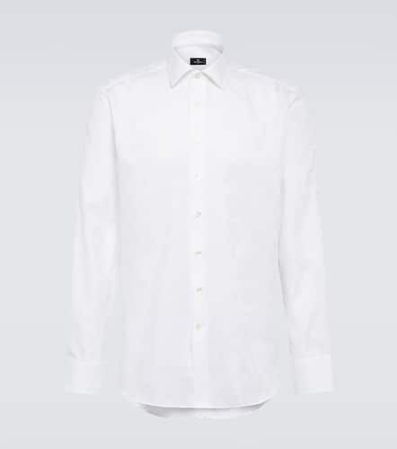 Camisa de algodón en jacquard con paisley - Etro - Modalova