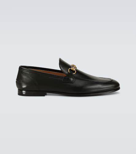 Loafers Jordaan aus Leder - Gucci - Modalova