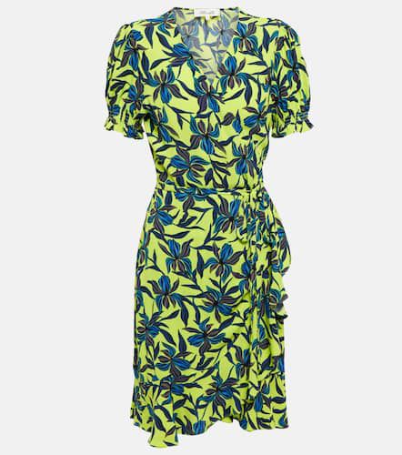 Vestido corto con estampado floral - Diane von Furstenberg - Modalova