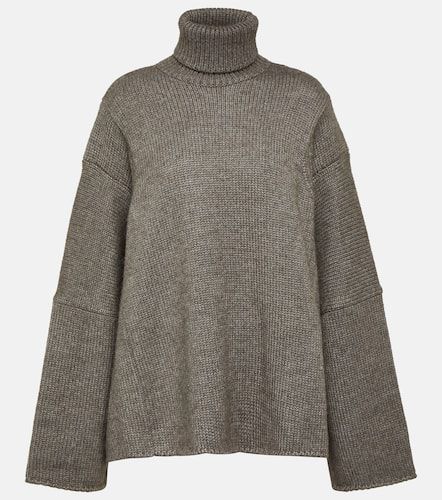 Erci alpaca and silk turtleneck sweater - The Row - Modalova