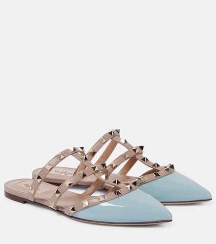 Mules Rockstud de piel - Valentino Garavani - Modalova